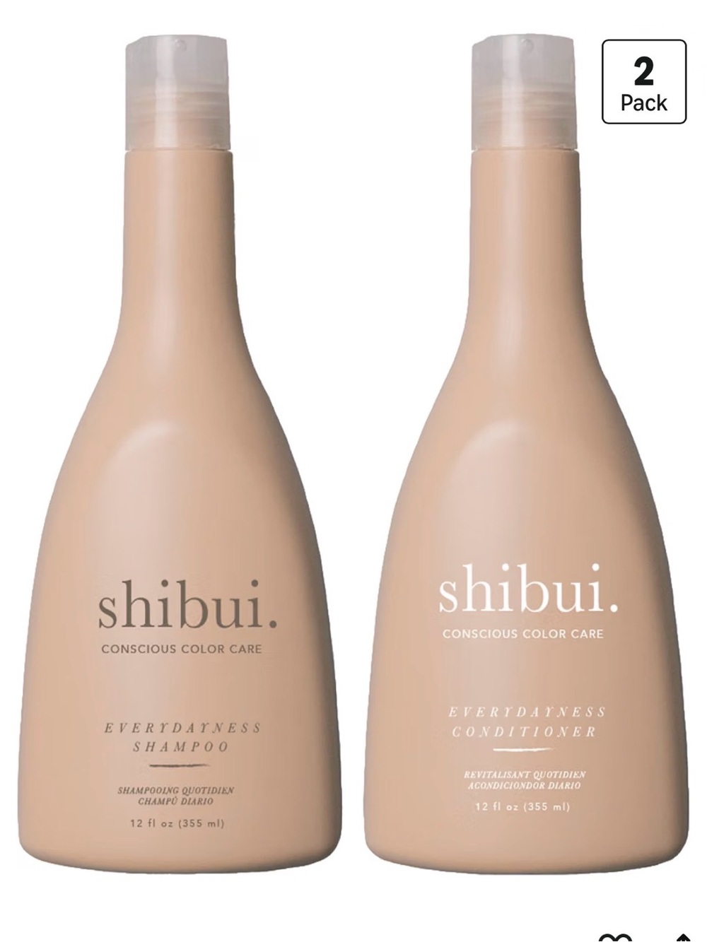 Shibui Everydayness Shampoo & Conditioner Set